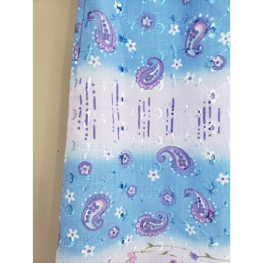 ULTIIMATE Y2k! Vintage Y2K Limited Too paisley floral print party dress Girls 12 - Picture 3 of 8